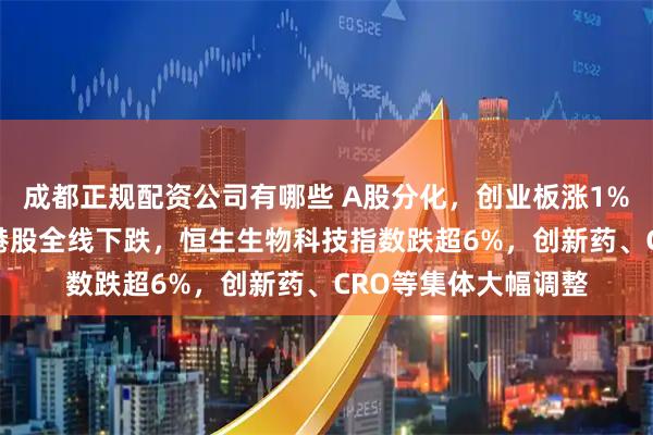 成都正规配资公司有哪些 A股分化，创业板涨1%，AI硬件股拉升，港股全线下跌，恒生生物科技指数跌超6%，创新药、CRO等集体大幅调整